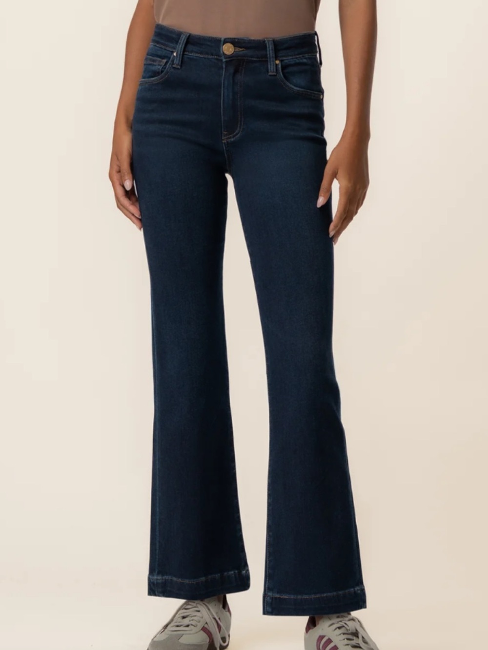 Kut From the Kloth Kelsey Ankle Flare Jeans, size 8